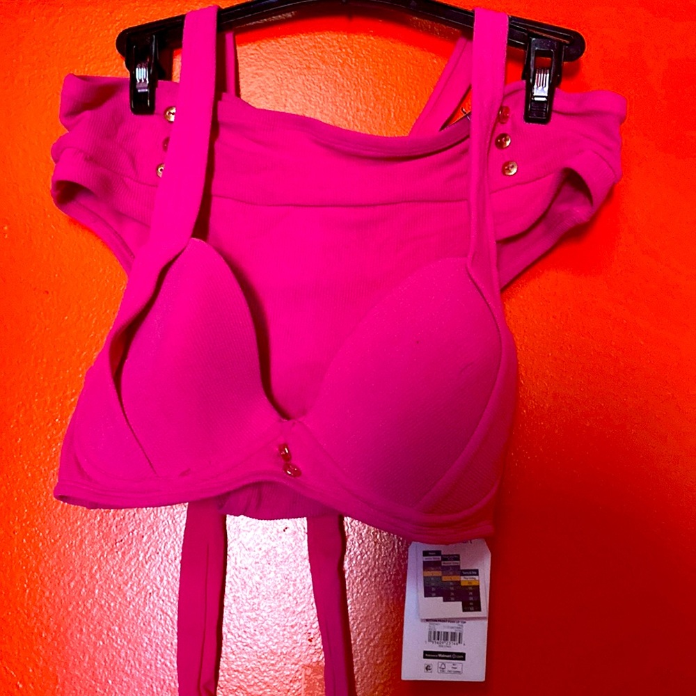Pink bikini